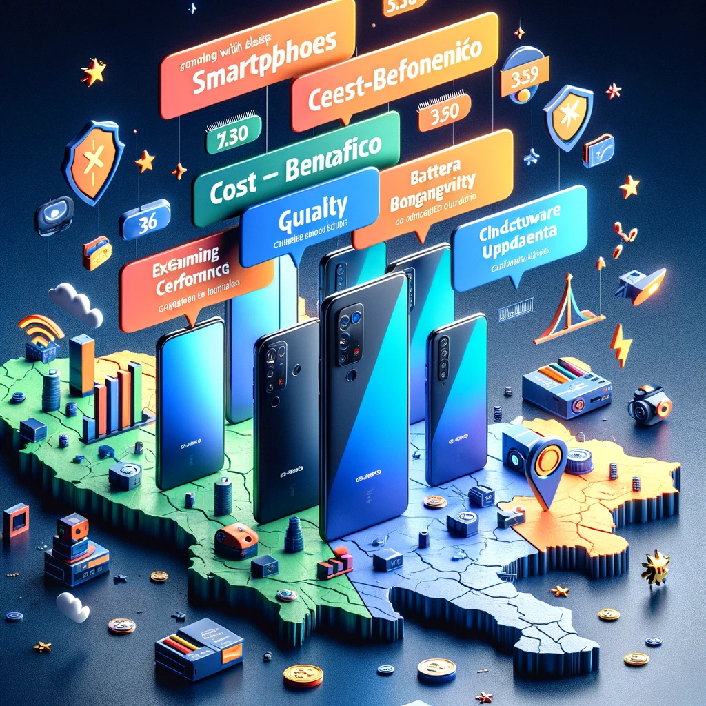 Comparativa por costo beneficio de celulares baratos