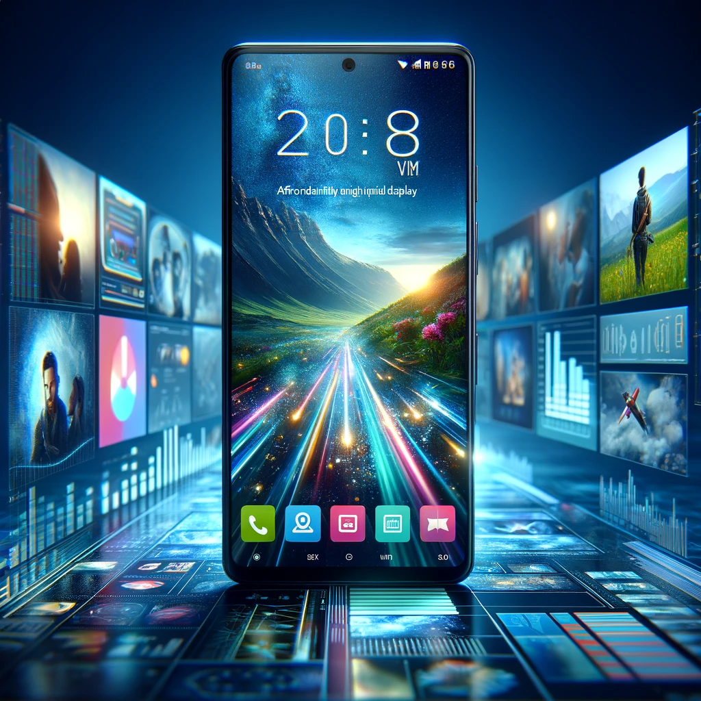 Comparativa de celulares baratos por tipo de pantalla