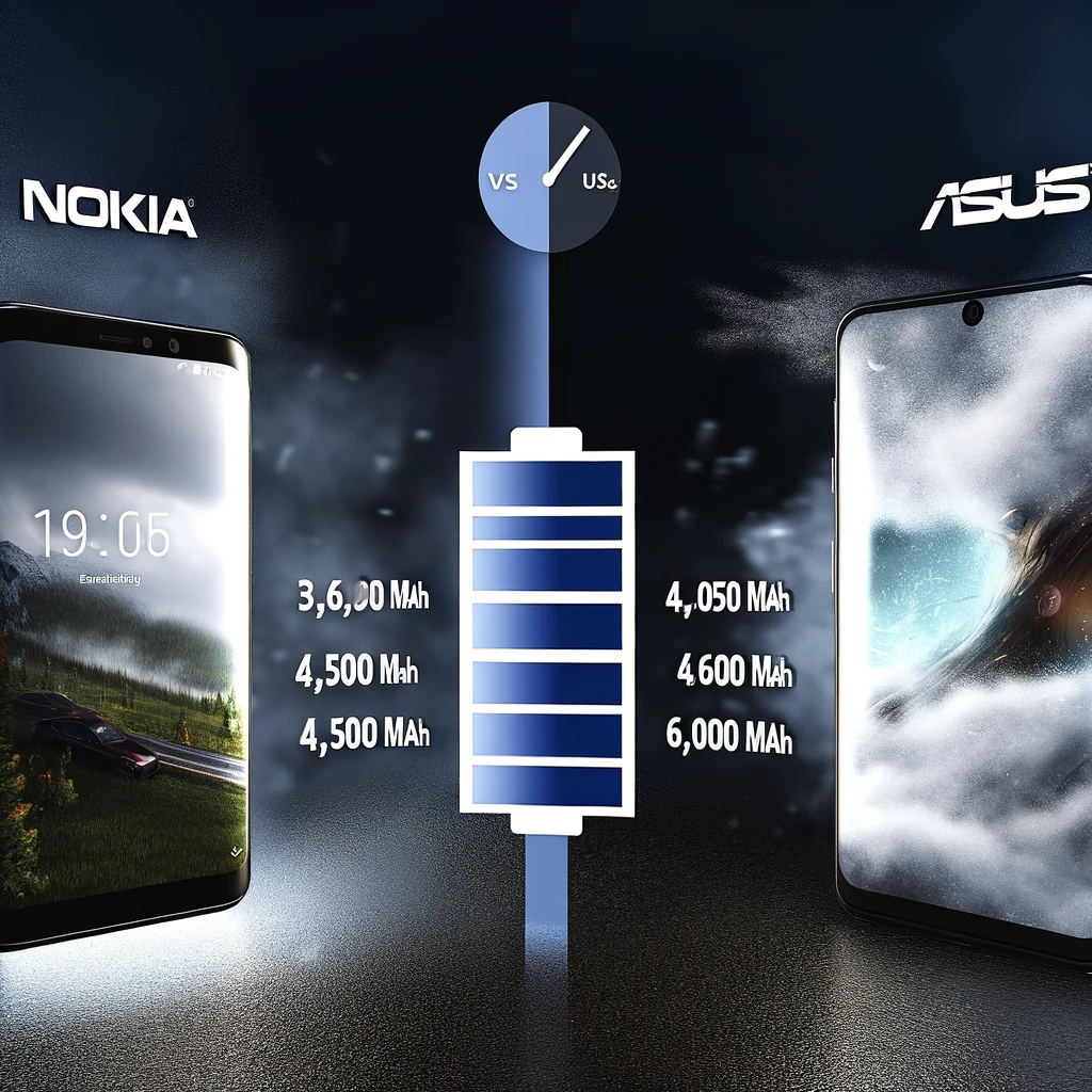 Nokia vs Asus en duración de batería