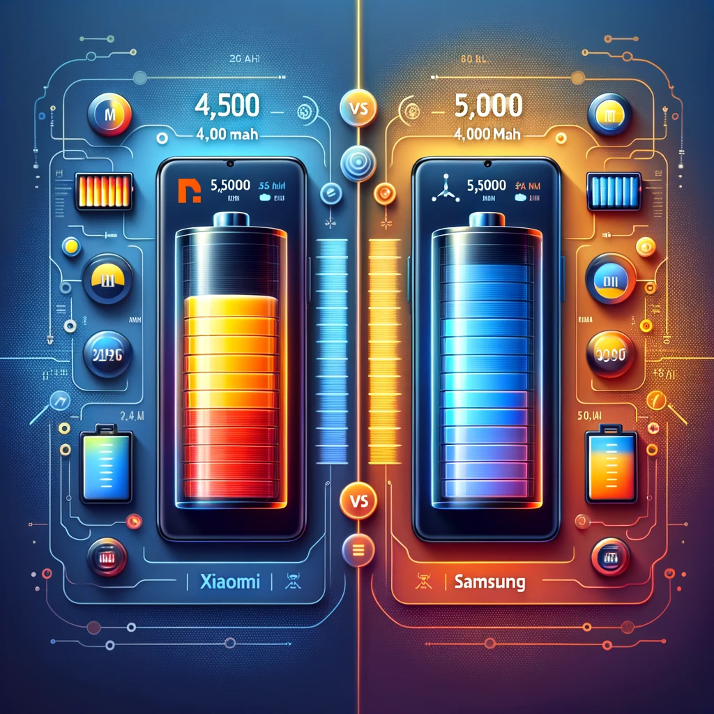 Xiaomi vs Samsung en duración de batería