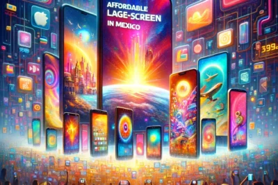 Comparativa de celulares baratos por tamaño de pantalla