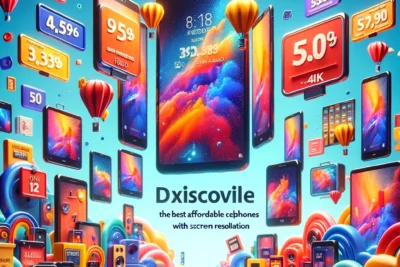 Comparativa de celulares baratos por resolución de pantalla